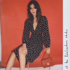 Realisation Par Black & White Violette Dress size S